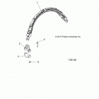 A17SXM95AM SPORTSMAN 1000 HIGH LIFTER Steering, steering hoop