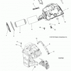 A17SXA85A1/A7/SXE85AB/AM/AS/A9 SPORTSMAN 850 SP Engine, air intake