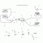 A17DAH57A5 ACE 570 HD EFI Brakes, brake lines and master cylinder