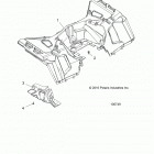 A17SXA85A1/A7/SXE85AB/AM/AS/A9 SPORTSMAN 850 SP Заднее крыло