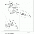 A17SWE57A1 SPORTSMAN 570 EFI X2 EPS Главный торм. цилиндр