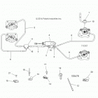 A17DAE57AM ACE 570 SP Brakes, brake lines and master cylinder