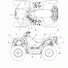 A17SVA95N2/SVE95NM SCRAMBLER 1000 MD Кузов Наклейки