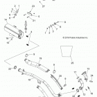 A17S6E57A1 570 SPORTSMAN 6X6 Глушитель