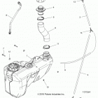 A17SVS95CM/T95C2 SCRAMBLER 1000 TRACTOR Топливный бак