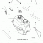 A17SEA57A1/7/9/L7/L8/E57A1/7/9/F57A4 SPORTSMAN 570 EFI Топливный бак