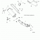 A17SXA85A1/A7/SXE85AB/AM/AS/A9 SPORTSMAN 850 SP Глушитель