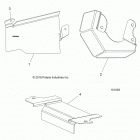 A17SYE95AK SPORTSMAN TOURING 1000 Body, heat shields