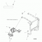 A17SXM95AM SPORTSMAN 1000 HIGH LIFTER Body, front bumper support