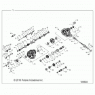 A17DAH57A5 ACE 570 HD EFI Картер КПП