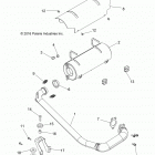 A17DAA50A7 ACE 500 SOHC Engine, exhaust system