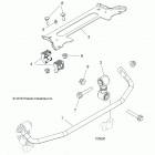 A17DAA57A5/A7  ACE 570 EFI Suspension, stabilizer bar, front