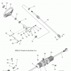 A17DAA57A5  ACE 570 EFI Steering, steering asm.