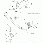 A17DAA57A5  ACE 570 EFI Engine, exhaust system