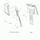 A17S6S57C1 570 SPORTSMAN 6X6 TRACTOR Body, box backrest