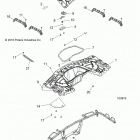 A17SXA85A1/A7/SXE85AB/AM/AS/A9 SPORTSMAN 850 SP Body, rear rack