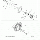 A17SDS57C2 SPORTSMAN 570 TOURING EPS TRACTOR Вторичная муфта сцепления