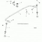 A17DCE87AU  900 ACE EPS XC Suspension, stabilizer bar, rear