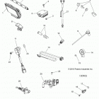 A17SYE85AS 850 SPORTSMAN TOURING SP Electrical, switches, sensors, ecu and control modules