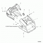 A17SES57C1/C2/C7/CL/SET57C1/C2 SPORTSMAN 570 TRACTOR Обтекатель передний фары