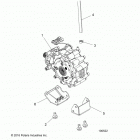 A17DAA57A5/A7  ACE 570 EFI Drive train, front gearcase mounting- a17daa57a5  /  a7 ...