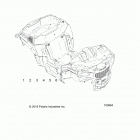 A17DCE87AU  900 ACE EPS XC Body, front and rear fender flares