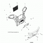 A16SVS95CM/T95C2 SCRAMBLER 1000 TRACTOR Body, front bumper