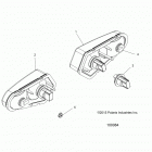 A16SXE95AG/AR/D95A9 SPORTSMAN 1000 XP Задний сигнал