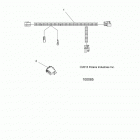 A16SXE95AG/AR/D95A9 SPORTSMAN 1000 XP Electrical, worklight harness
