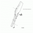 A16SXE95AG/AR/D95A9 SPORTSMAN 1000 XP Body, gun boot