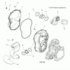 A16SYE95AK/AP SPORTSMAN TOURING 1000 Крышка картера