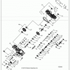A16SAA57N1 450 HO 2X4 MD Картер КПП