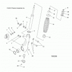 A16SAA57N1 450 HO 2X4 MD Передние аммортизаторы