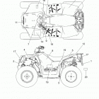 A16SVE95NM/AN2 SCRAMBLER 1000 MD Кузов Наклейки