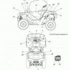 A16DAA57A5/A7/L2/E57A9/E57AM  ACE 570 EFI Кузов Наклейки