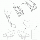 A16SVE95NM/AN2 SCRAMBLER 1000 MD Body, rear cab and heat shields