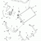 A16SXN85A3 SPORTSMAN 850 HL Engine, cooling system, radiator