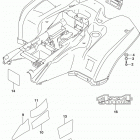 LT A500XP,Z Rear fender (lt-a500xpzl5 p28)