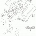 LT A750X,Z Rear fender (lt-a750xl5 p33)