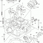 LT A750X,Z Головка цилиндров