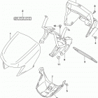 LT A750X,Z Handle cover (lt-a750xzl5 p28)