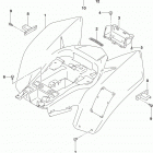LT Z90 Задний бампер