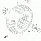 LT A500XP,Z Lh rear wheel