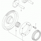 LT F400F Муфта стартера