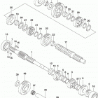 LT F400F Трансмиссия 1