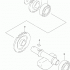 LT F400F Балансир кривошипа