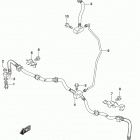 LT A500XP,Z Передние тормозные трубки