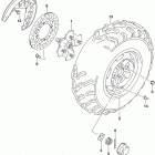 LT A500X,XZ Переднее колесо