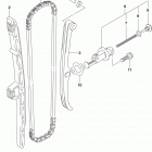 LT F400F Цепь ГРМ
