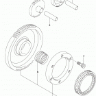 LT A400F,Z Муфта стартера
